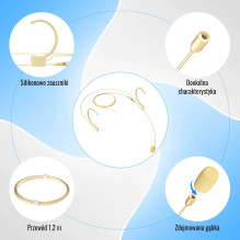 Mikrofonas - Kimafun HC-810 Visuomeninis Kondensatorinis Mini XLR 3pin