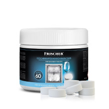 Indaplovės Tabletės - Frischer 60 vnt. Pakuotė Plastikinis Indas