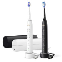 Elektrinis Dantų Šepetėlis - Philips Sonicare HX7429 / 02 4 Režimai Spaudimo Jutiklis Juodas Baltas