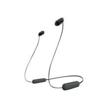 Wireless headphones - Sony WI-C100 Bluetooth, 25h battery, IPX4, black