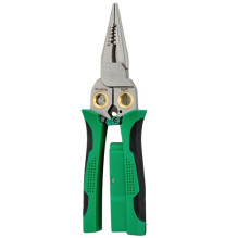 Tool - HiSmart Wire Stripping and Cutting Pliers, No Contact Voltage Detection, Ergonomic Handle