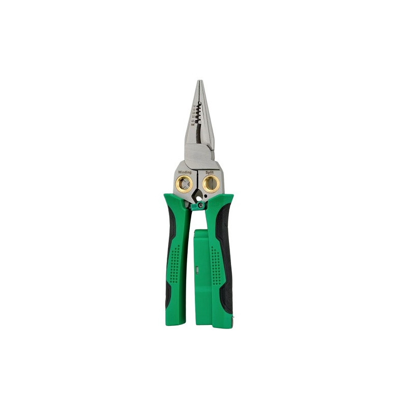 Tool - HiSmart Wire Stripping and Cutting Pliers, No Contact Voltage Detection, Ergonomic Handle
