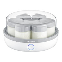 Home and Kitchen Equipment - Severin JG 3518 Yogurt Maker 7x150ml White