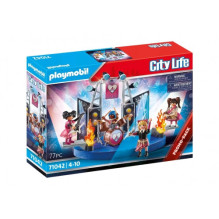 Žaislų rinkinys - Playmobil 71042 City Life Music Band (Playmobil, muzikantai, instrumentai)