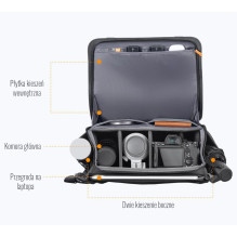 Bag - KF Concept Urban Wander 10L Backpack, Waterproof, Black Bag - KF Concept Urban Wander 10L Backpack, Waterproof, Black