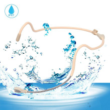 Mikrofonas - KIMAFUN WP81 kondensatorinis ausinis mikrofonas AKG Mini XLR 3pin