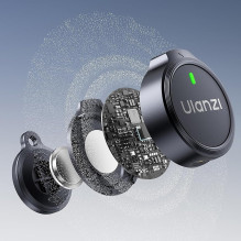 Mikrofonas - ULANZI A30 Tiny Mic USB-C Wireless System 2 Transmitters Black