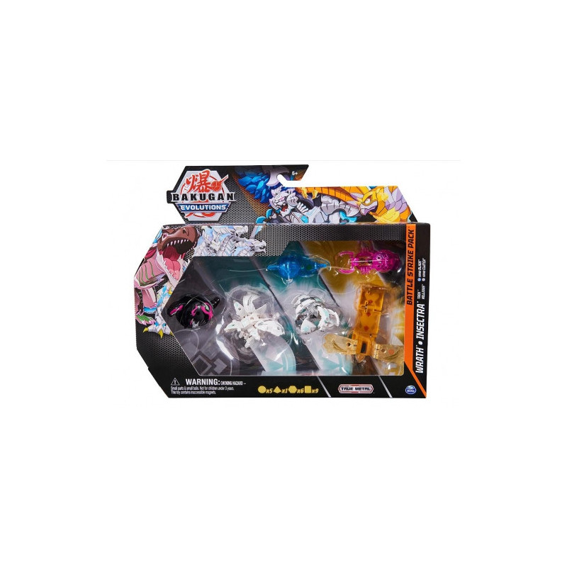 Toys, Games Collectibles - Spin Master Bakugan Evolutions Battle Strike Pack Wrath Insectra
