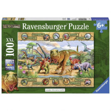 Puzzle - Ravensburger 100 Dinosaurus XXL Puzzle 100 Pieces