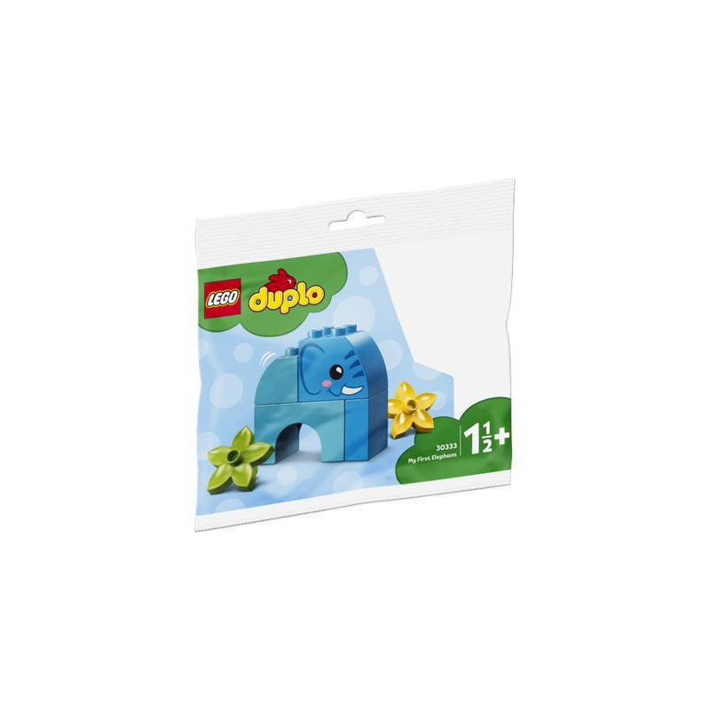 Toy - LEGO 30333 My First Elephant Building Set for Ages 1.5+ Multicolor