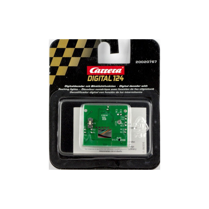 Priedas - Carrera Digital 124 Indikatoriaus Šviesos Dekoderis