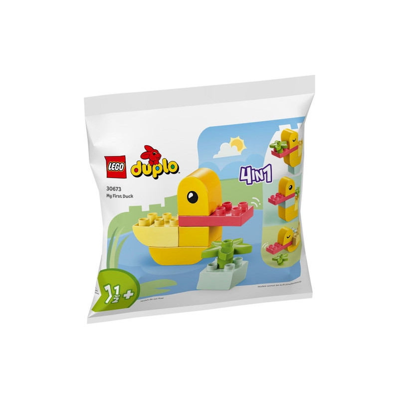 Building set - Lego 30673 Duplo My First Duck (Lego, 30673, large blocks, customizable figure)