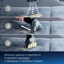 Valymo įranga - Bissell SpotClean Pro (1558N, 1000W, 1.5m žarna)