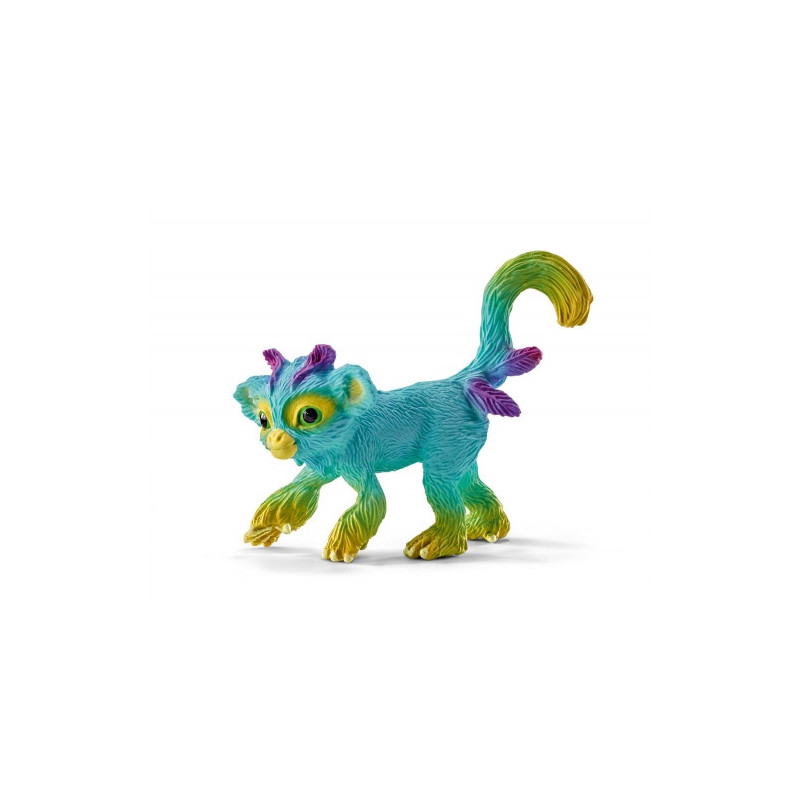Collectible Figurine - Schleich Shalu Rainbow Monkey Durable Toy Colorful