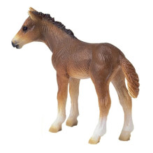 Collectible figurine - Schleich Holstein Foal Hand painted PVC walking pose