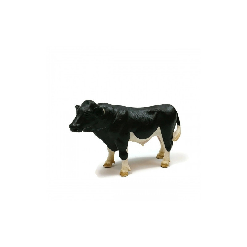 Kolekcinė figūrėlė - Schleich Holstein Bull rankų darbo juodas ir baltas