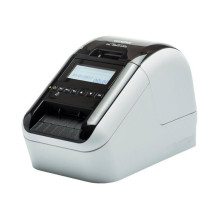 Etiketės spausdintuvas - Brother QL-820NWBc Professional Label Printer, 110 labels / min, Black / Red