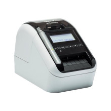Label printer - Brother QL-820NWBc Professional Label Printer, 110 labels / min, Black / Red