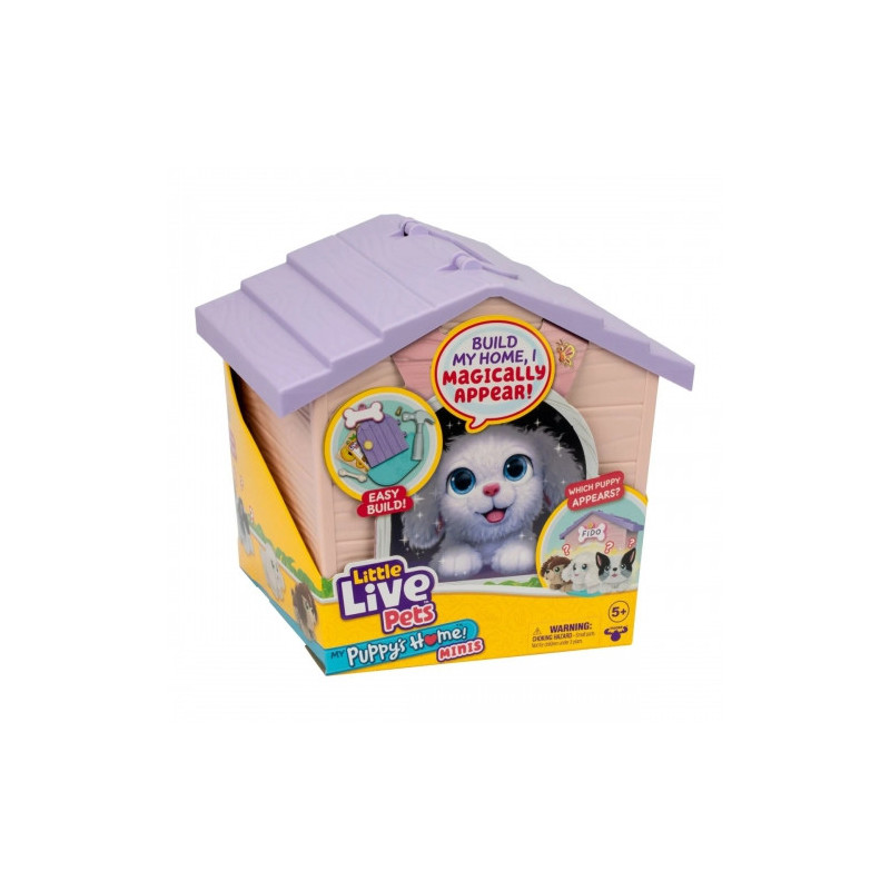 Toy - Little Live Pets My Puppy's Home Minis (Moose, interactive puppy, accessories)