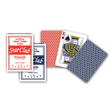 Card Game - Piatnik Poker Cards 2 Decks 55 Cards Red and Blue