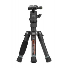 Stovas - Fotopro X-Aircross mini C 46.5cm maksimalus aukštis 8kg talpa Juodas