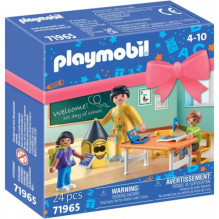 Žaislų rinkinys - Playmobil 71965 Pirmoji mokyklos diena (Playmobil, klasės figūrėlės, priedai)