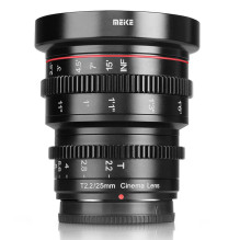 Lens - Meike MK 25mm T2.2 Sony E mount, manual focus, low dispersion glass