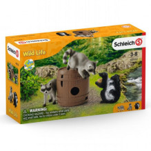 Collectible figure - Schleich wildlife Nutty Mischief figure for imaginative play