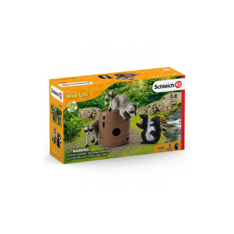Collectible figure - Schleich wildlife Nutty Mischief figure for imaginative play