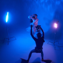 Apšvietimas - Godox WT40D Dive LED Light, reguliuojamas ryškumas, 1.5h baterijos veikimo laikas