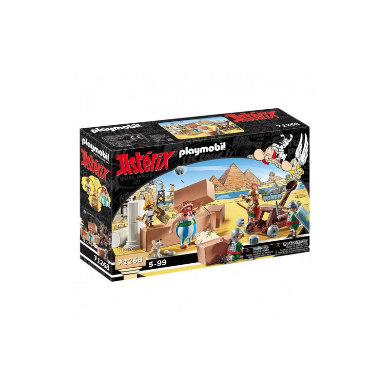Žaislų rinkinys - Playmobil 71268 Asterix Edifis Battle Palace 56 Pieces