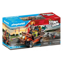 Žaislų rinkinys - Playmobil 70835 Oro akrobatikos pasirodymo mobilus remonto servisas