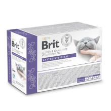 Pet food - BRIT Veterinary Gastrointestinal Lamb Wet Cat Food 12x85g