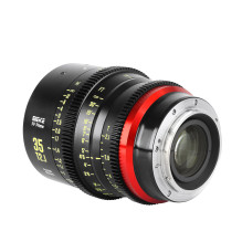 Objektyvas - Meike MK 35mm T2.1 FF E Mount, 330° fokusavimo atstumas, 14 elementų, juodas