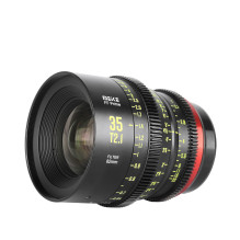 Objektyvas - Meike MK 35mm T2.1 FF E Mount, 330° fokusavimo atstumas, 14 elementų, juodas