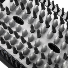 Hair styling tool - BaByliss Smoothing Heated Brush (ceramic, 160-200°C, 30s charging, black)