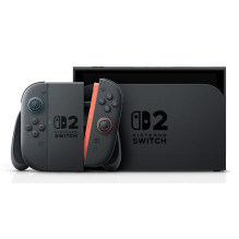 Game console - Nintendo Switch 2 256GB Touchscreen Wi-Fi Black