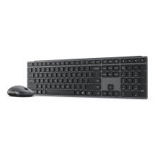 Klaviatūra ir pelė - Lenovo 700 Modern Wireless Keyboard &amp; Mouse Set Grey