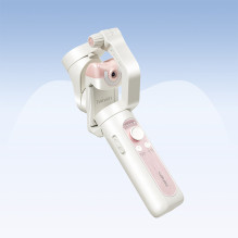 Camera - Hohem iSteady V2s 3-Axis Gimbal for Smartphones White / Pink