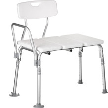 Bathroom furniture - ActionMed bath bench with backrest, height-adjustable, silver/white