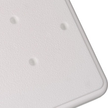 Bathroom furniture - ActionMed bath bench with backrest, height-adjustable, silver/white