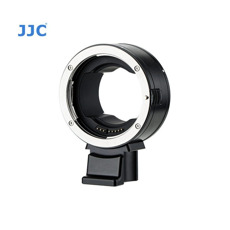 Adapter - JJC CA EF_RF Lens Mount Adapter (Canon EF, RF, Aluminum Alloy, Black)
