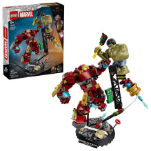 Constructor - LEGO MARVEL 76343 Epic Battle Hulkbuster Vs. The Hulk (Lego, 413 pcs., 9+)