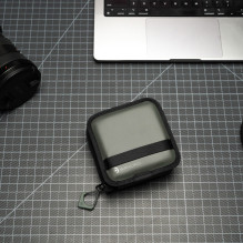 Case - WANDRD lens filter case 4 filters weatherproof nylon Wasatch green