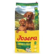 Šunų maistas - JOSERA Mother &amp; Puppy Salmon &amp; Rice 12.5kg, be glitimo, 30% baltymų