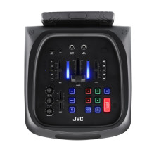 Garsiakalbis - JVC XS-EP514B Nešiojamas Bluetooth garsiakalbis su mikrofono įvestimi, juodas