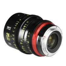 Objektyvas - Meike Prime 24mm T2.1 E Mount Full Frame 30cm Fokusas 11 Peilių