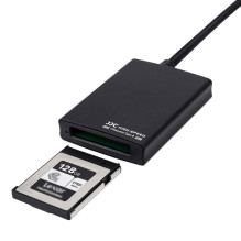 Memory card reader - JJC CR CFB card reader USB 3.2 Gen2 Type C / USB A black