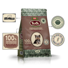 Dog food - FOLK Small Breed Traditional Polish Meat Feast 1.6kg Grain-Free