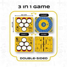 Game - TOSSIT Party Board (ART POLLO OU, silicone, 500x430mm, various colors)